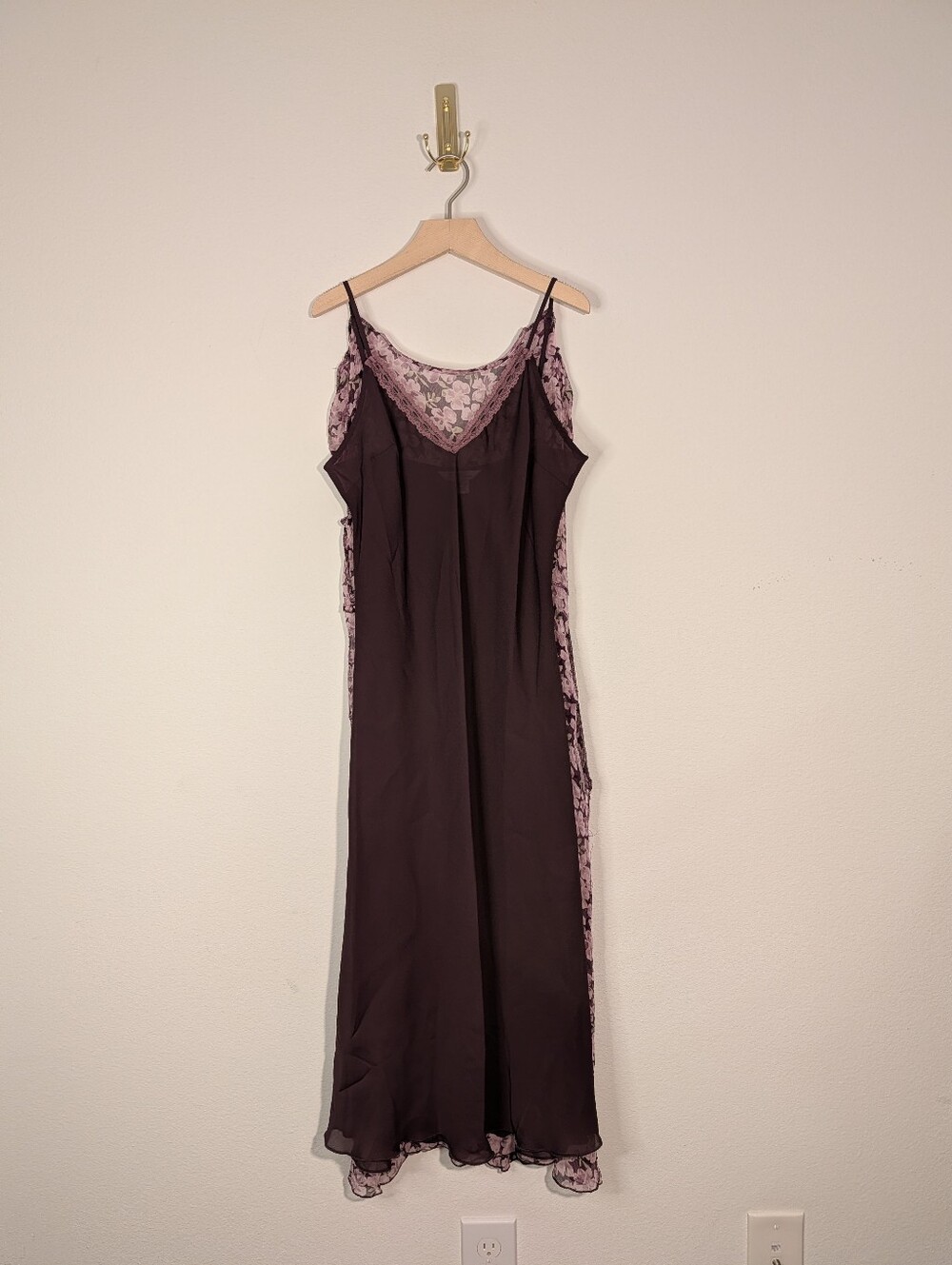 Vintage Silk Midi Dress - Picture 6 of 8